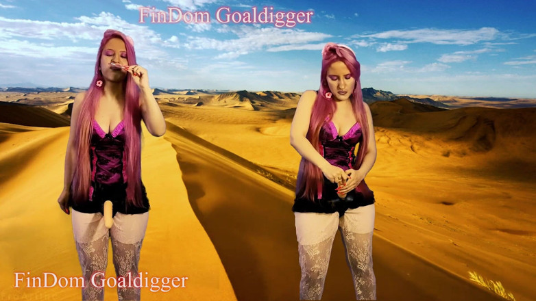 FinDom Goaldigger: Strap-on JOI