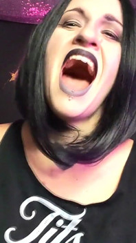 Satanic Rocker Chick