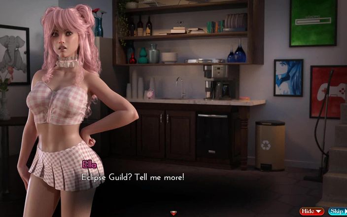 Dirty GamesXxX: De Genesis-bestelling: cammeisje nodigt haar vrienden uit om thuis te...