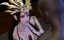 X Hentai: Medusa Queen fode bbc vizinho parte 03 - 3D Animation 263