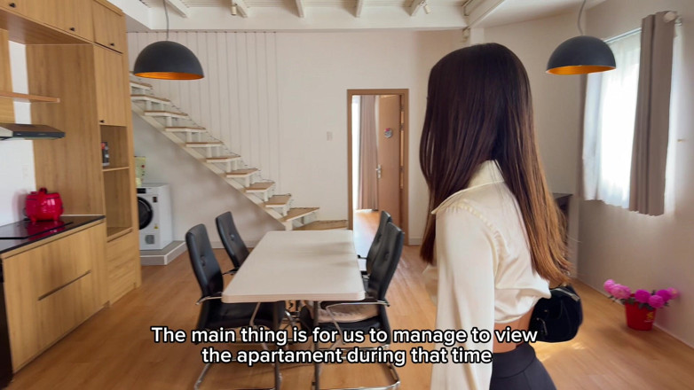 Morphiturata studio: A Pretty Realtor Wanted to Fuck Me in the Apartment...