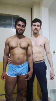 Gay Couple - Clothes to Naked