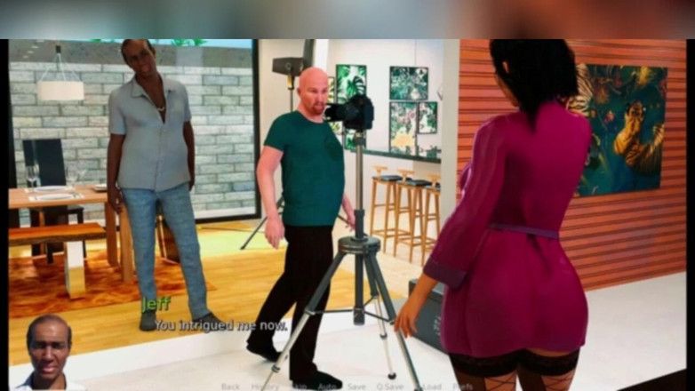 3DXXXTEEN2 Cartoon: Anna filmează primul ei film porno-mercial. Sex cu desene animate...