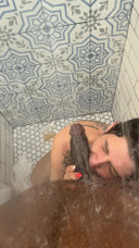 DripDrop Productions: Dripdrop za kulisami! Psilo Siren Blowjob Między scenami pod prysznicem !!