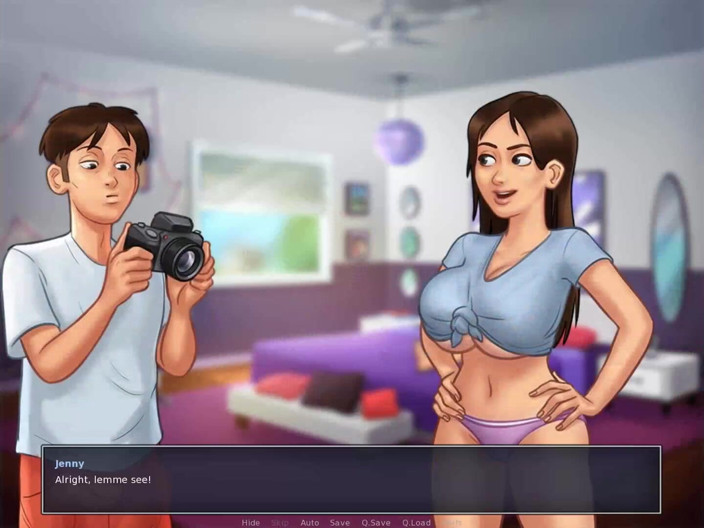 Dirty GamesXxX: Sommarsaga: tuttknullande och sexiga foton avsnitt.33