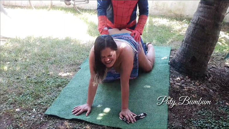 Paty Bumbum: Cospley Alex Lime Spider Spider Big Thick