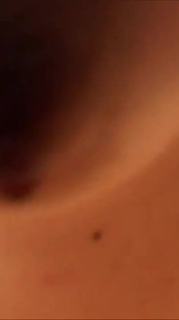 Horny hairy chick gets a warm fuck and a warm load from her dude
