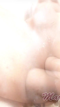 Filling the Sissy Ashole with Her Own Cum After a Hard Fisting by Mistress Hands