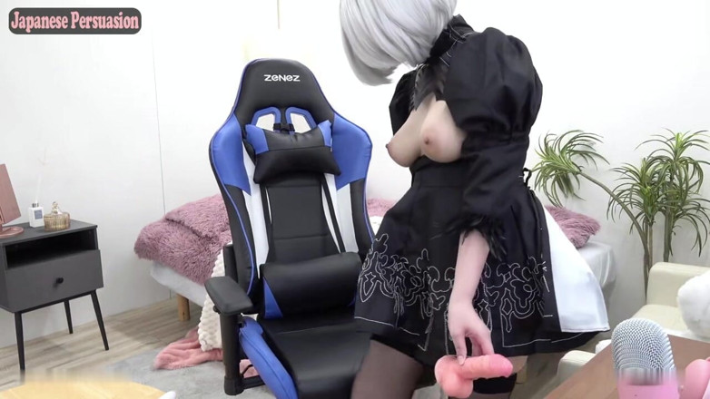 Pink Calling: Di sebalik Sesi Foto Persendirian. Cosplayer G-Cup yang mengisi risiko...