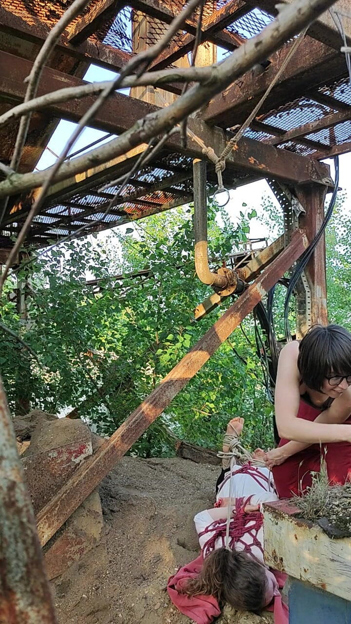 FenekManul: Shibari Princess Goes Outside