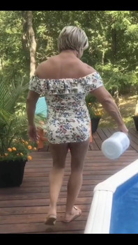 A Little Skit Around the Pool