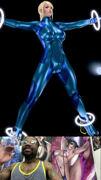 Samus Cums in Her Tight Skin Suit so Much, She Made Herself Into a Nice Warm Cummy Condom