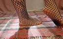 Kelsi69: Fishnet Oil and Big Squirt