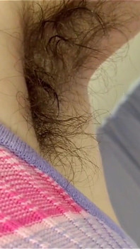 Hairy and Sweaty Armpits
