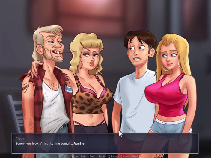 Johannes Gaming: SummerTime Saga - Ive пришлось заплатить Jenny, чтобы увидеть ее сиськи