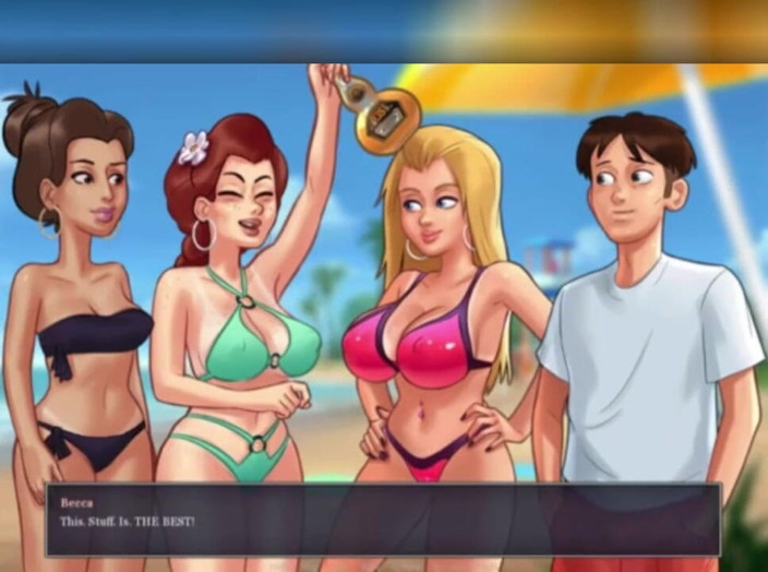 3DXXXTEEN2 Cartoon: O noapte în care te-ai făcut la plajă. Sex cu desene...