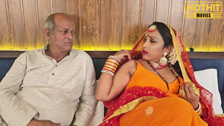 Hothit Movies: Sasur Ki Hawas. the Father-in Law Pressed the Big Boobs...