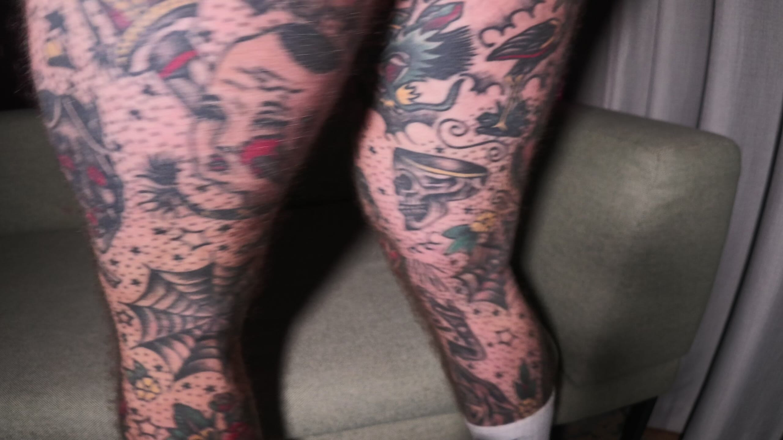 Tattooed Dom Ass Worship Solo Countdown