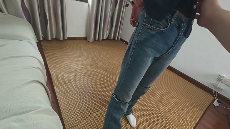 Aisan girl bondage: 私の可愛い彼女がとてもきついヨーロッパ風のボンデージを試みています