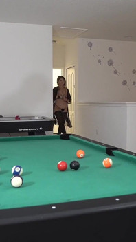 Swinger-billardtisch-dreier