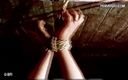 Hardcore slave sex: Punished 4 - sospensione bondage e frustate in un video vintage