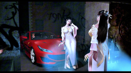 X Hentai: Qing Yi Třeste to ve 3D - 3D animace Hentai