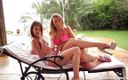 Natalia Starr: Jillian janson और natalia Starr पूल पर चूत चाटती हैं