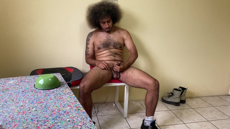 KING_TiBURON: Full Body Bear Solo Handjob