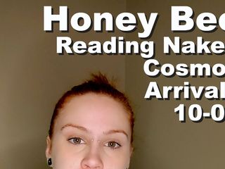 Cosmos naked readers: Honingbij leest naakt de Cosmos Aankomsten pxpc1108