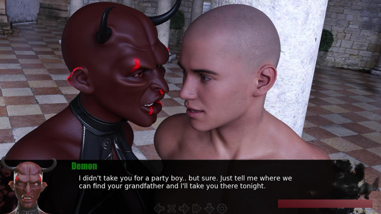 3D Cartoon Porn: 被恶魔崇拜 1 - 游戏简介 - lillith从恶魔女人那救她的男友