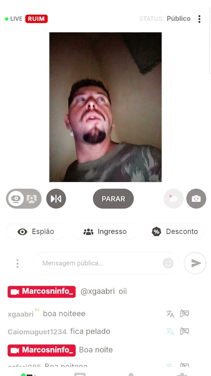 Marcosninfo: Escutei Pessoas Escondidas No Porão Da Minha Casa Em Live