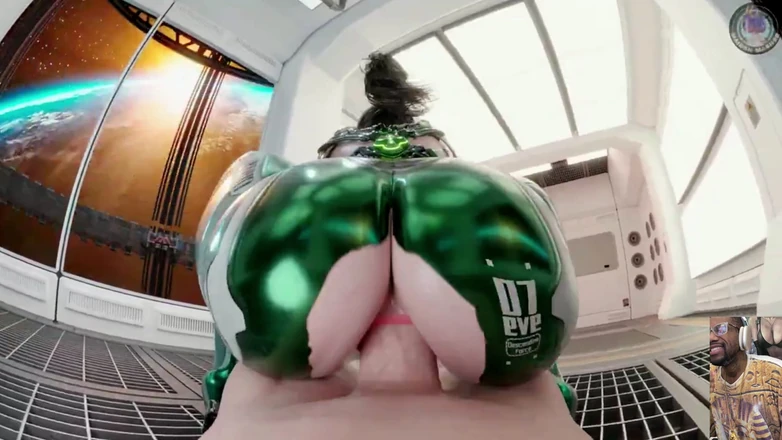 Good news media: Thicc Fat Ass Eve blir fitta knullad på en rymdhiss,...