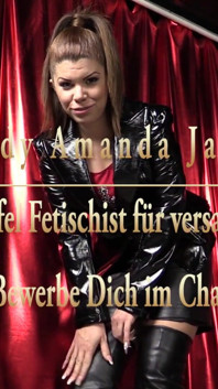 Lady Amanda Jane is voor slavenspelletjes.