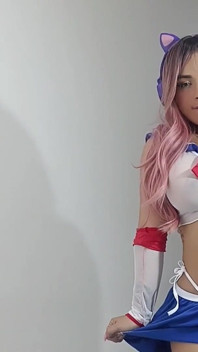 Eu transo com uma garota gamer com peitos grandes