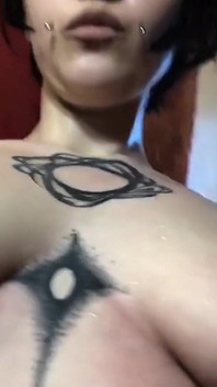 A Girl with Big Tits Cheats and Fucks Herself in the Shower While Her Boyfriend Is Relaxing!