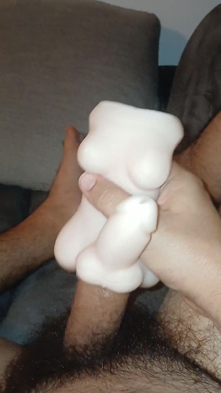 Alexander33324: Masturbace Whith a Bixesual Toy.