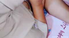 Asian girl videos: Красивая девушка попросила быть на полу