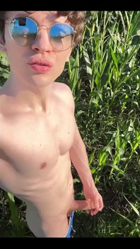 Corn Fields and a Big Dick Around