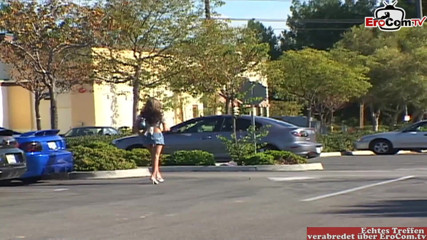 EroCom: Skinny teen with big tits picked up at the street...