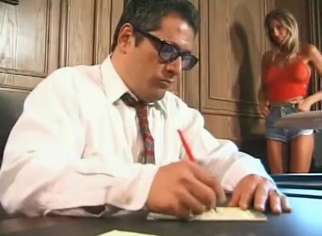 Analiscius: Outstanding secretary with fake tits gets ass fucked in the...