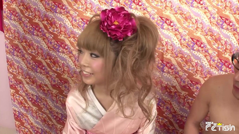 Pure Japanese adult video ( JAV): Japanese teen gets her hairy cunt satisfied by two horny...