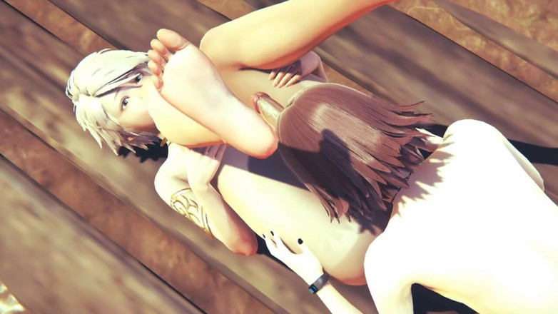 Yaoitube: Yaoi Femboy - Jin sexy Femboy saje velkého čůráka a anál s...