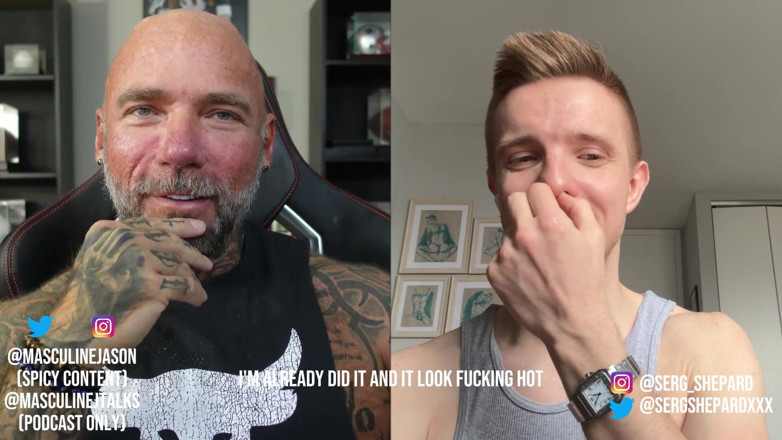 Raw and Uncensored with Masculine Jason: Porn Star Confessions - Serg Shepard (ตอนที่ 154)