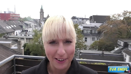 Eva Engel: 1st Time Ns in Front of the Camera