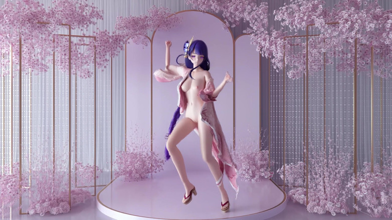 MikuMotion: Genshin-impact; Puur Land van Gelukzaligheid; Kimono