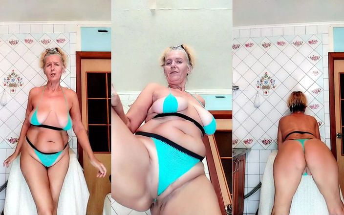 Lukerya: Любимый купальник морского цвета украшает ваше тело своими руками.