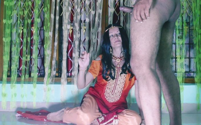 Bolly Karma: MILF tenta bbc e fica boca cheia de porra