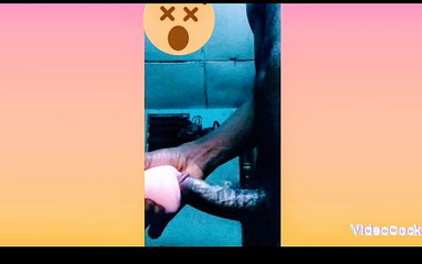 Africa fuck: Velký černý penis a vagina sexuální hračka