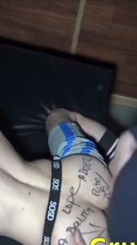 Slut Creampied in Backroom