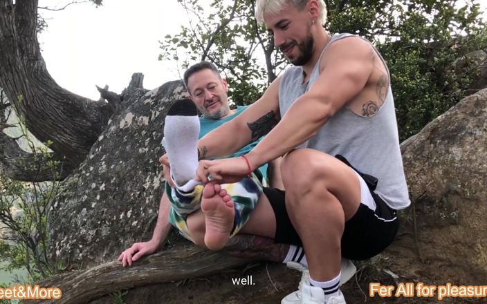 Fer All for pleasure: Corredor hace cosquillas en la montaña pero se vengará
